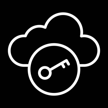 Kolayca değiştirebilen ya da düzenleyebilen anahtar vektör simgesi