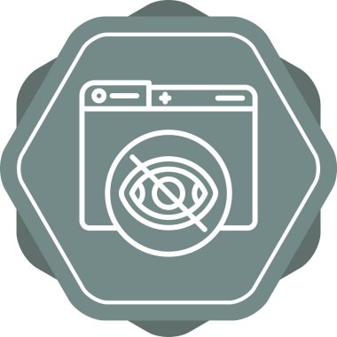 çamaşır makinesi simgesi, basit illüstrasyon