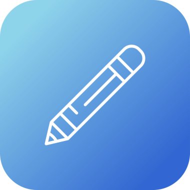 Kalem. Web simgesi basit tasarım