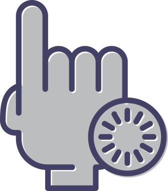 parmak parmak simgesi