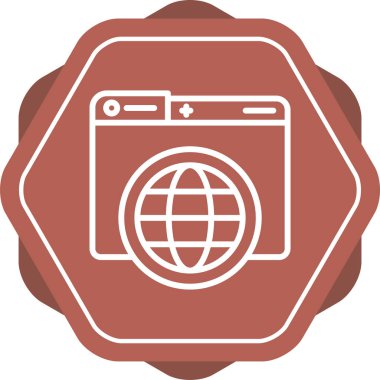 seo modern simgesinin vektör illüstrasyonu