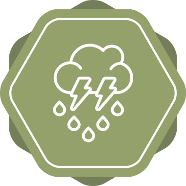 Modern bir simgenin vektör illüstrasyonu