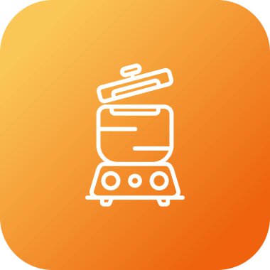 tren simgesi vektör illüstrasyonu