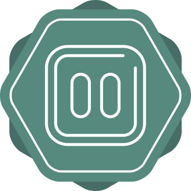 Vektör müzik simgesi illüstrasyonu