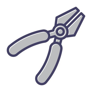 Kerpeten simgesi ana hat vektörü. sıcak hava