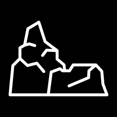 Barselona şehrinin bir haritasının vektör çizimi