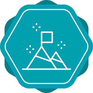 Teleskoplu bir adamın vektör çizimi