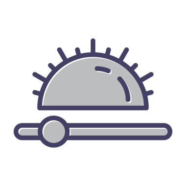 izole edilmiş miğfer çizgisi biçim vektör tasarımı