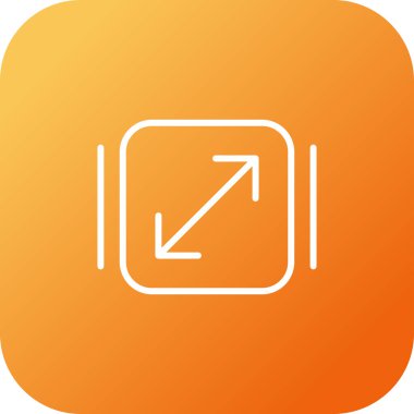 Uygulama modern simgesinin vektör illüstrasyonu