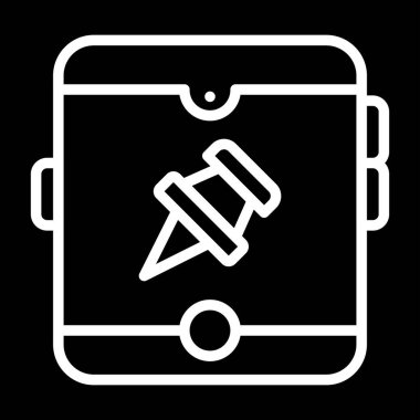 Küçük harf simgesi web basit tasarımı