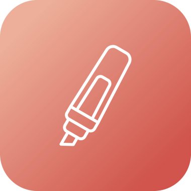 vektör modern simge beyaz arkaplan, uygulama izole