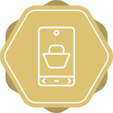 Modern simgenin vektör illüstrasyonu