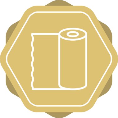 Bir kahve simgesinin vektör çizimi