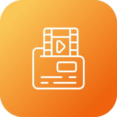 Uygulama modern simgesinin vektör illüstrasyonu