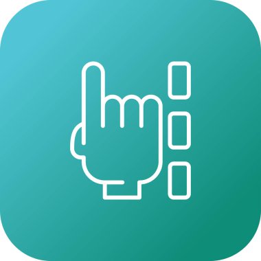 Seçim web simgesi vektör illüstrasyonuName