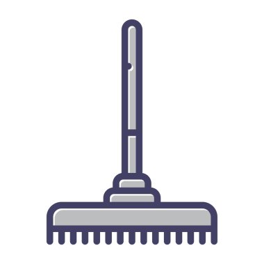 kürek simgesi vektör illüstrasyonu