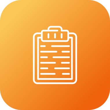 Pano simgesi, vektör illüstrasyonu