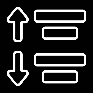 Sağ ok vektör simgesi. biçim özet simgesi, siyah renk, siyah arkaplan.