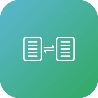 belge dosya vektör illüstrasyonu