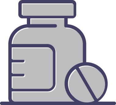 haplar web simgesi vektör illüstrasyonu 