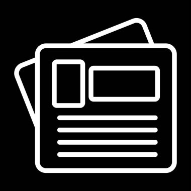 kitap web vektör simgesi