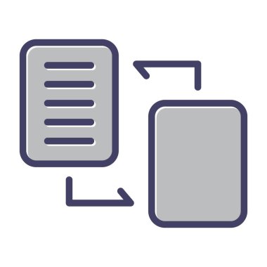 Ağ simgesi. Basit resimleme.