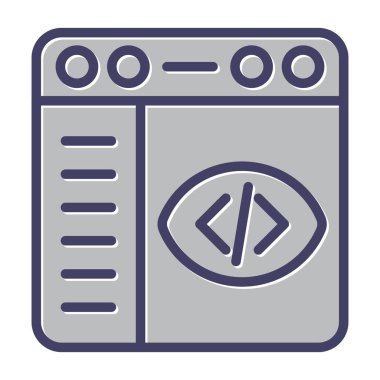 Web tasarımı geliştirme vektör illüstrasyonu