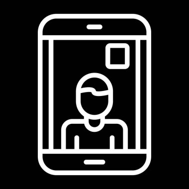 Mobil simgeye sahip akıllı telefon, özet biçimi