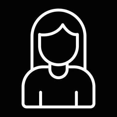 bir kişi avatarıyla kadın profili