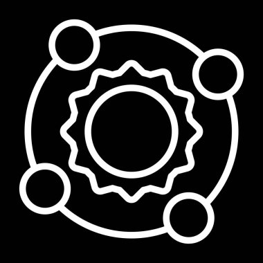 Ağ web simge vektör çizim