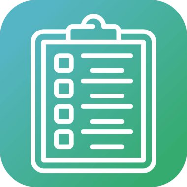 Pano simgesi, vektör illüstrasyonu