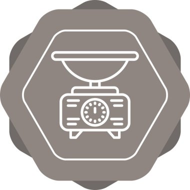 Modern bir simgenin vektör illüstrasyonu