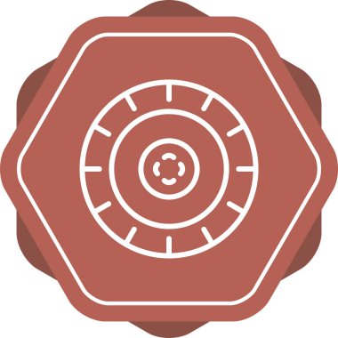 Bir b simgesinin vektör illüstrasyonu