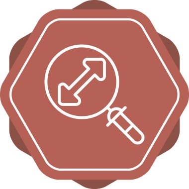 seo modern simgesinin vektör illüstrasyonu