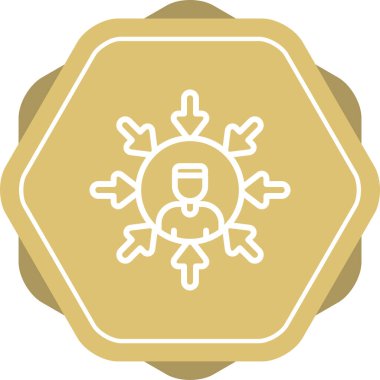 seo modern simgesinin vektör illüstrasyonu