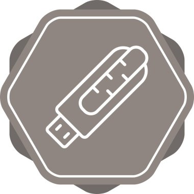 Kalem. Web simgesi basit tasarım