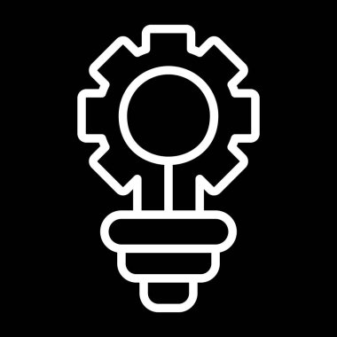 ampul vektör simgesi