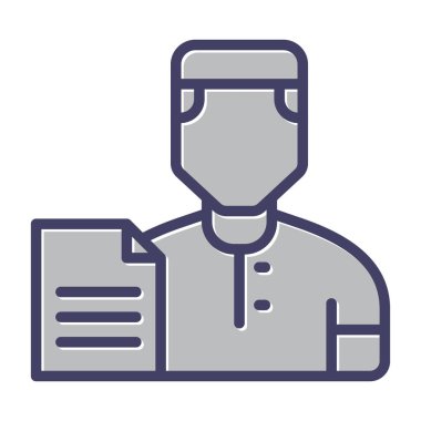 kullanıcı simgesi, vektör illüstrasyonu 