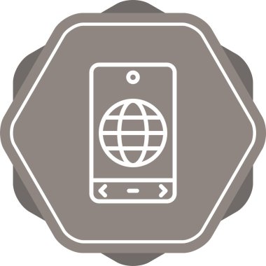 vektör telefon simgesi çizimi