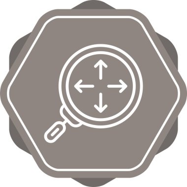 seo modern simgesinin vektör illüstrasyonu