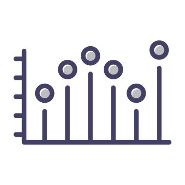 bar grafik vektör simgesi. Çizelge çizelgesi sembolü. Grafik işareti. Grafik çizimi. Beyaz arkaplanda grafik ve grafik çizelgesi simgesi. logo, uygulama