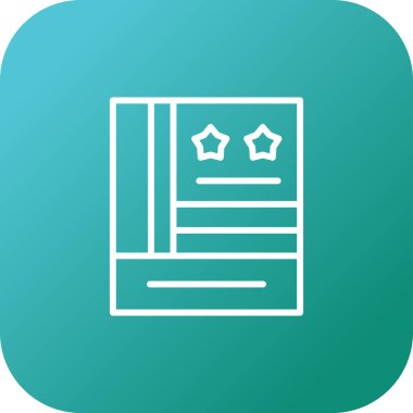 Modern b 'nin vektör illüstrasyonunda kağıdın eksik simgesi