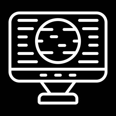 kamera simgesi vektör illüstrasyonu