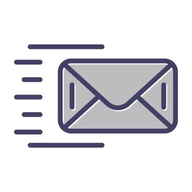 E-posta zarf simgesi vektör çizim
