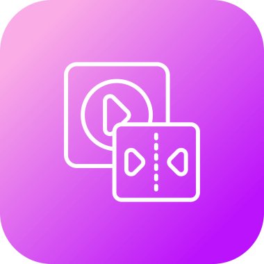 Müzik simgesinin vektör illüstrasyonu