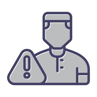 kullanıcı simgesi, vektör illüstrasyonu 