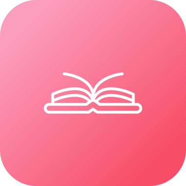 Kitap simgesi çizimini aç 