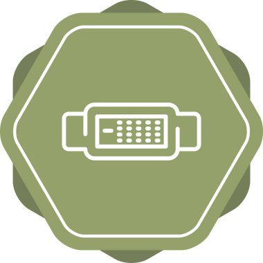 İllüstrasyon vektör simgesi kişisel kişisel kullanım