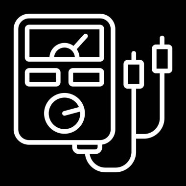 pil simgesi, vektör illüstrasyonu