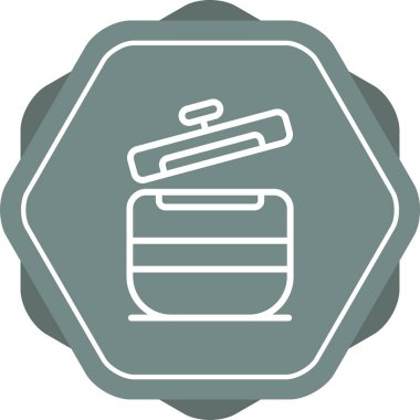 Modern oto tamir simgesinin vektör illüstrasyonu